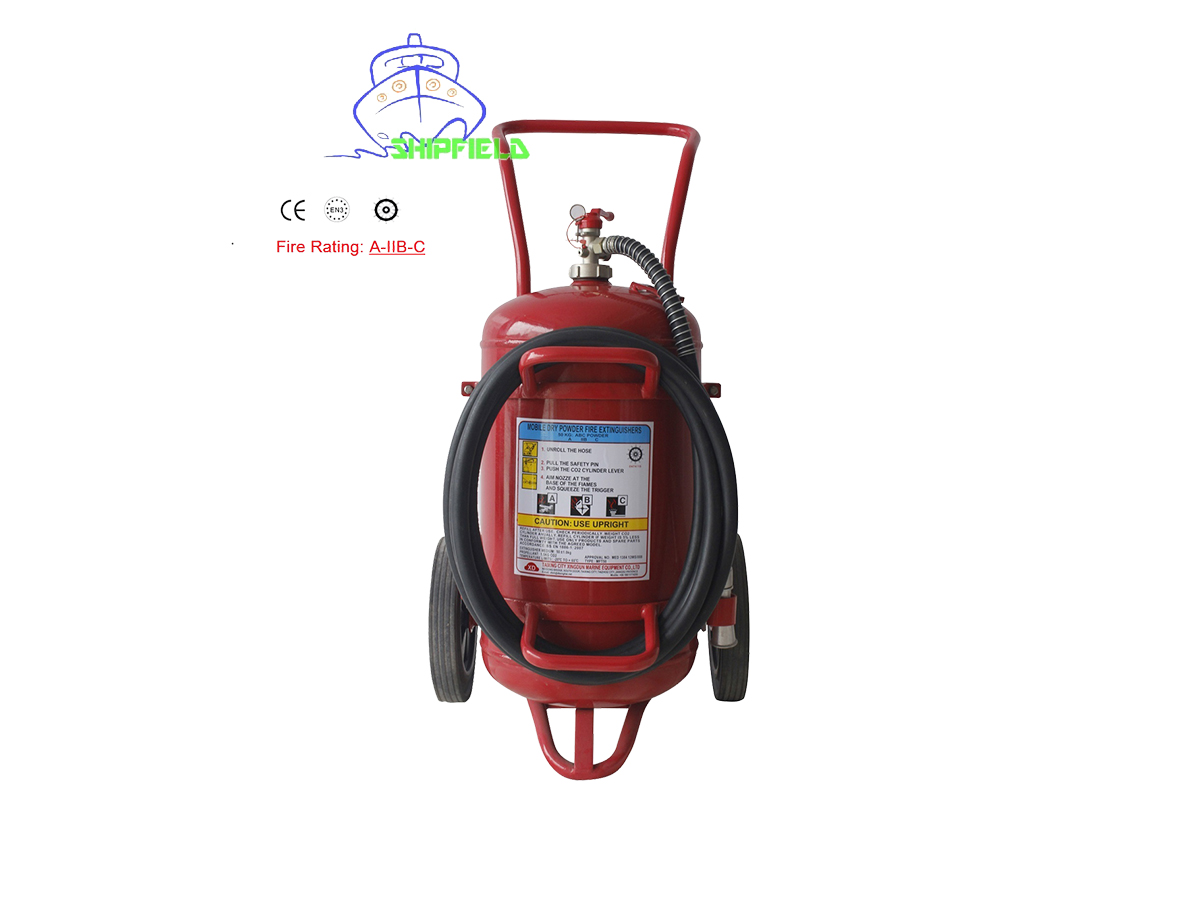 Wheel Powder Fire Extinguisher MFTZ50